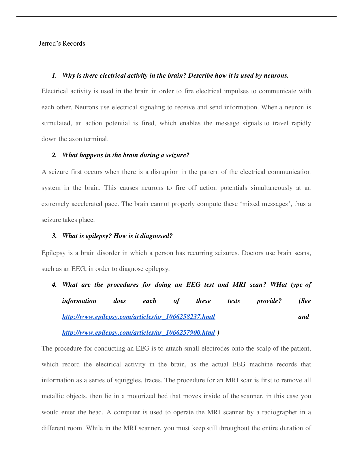 Preview image for Case Study 4 Split My Brain, (A Grade), Questions and Answers, All Correct Study Guide, Download to Score A